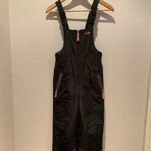 Kids black Champion snow suit size medium (7-8)